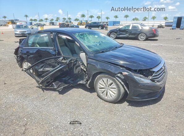 3VWC57BU6KM222627 2019 VOLKSWAGEN JETTA Black Front right