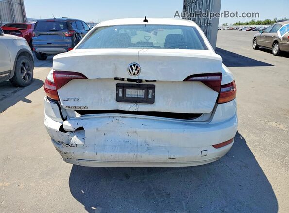 3VWC57BU6KM276008 2019 VOLKSWAGEN JETTA White Вид ззаду
