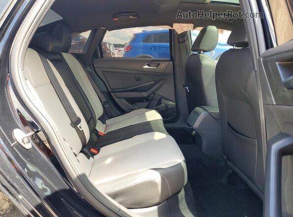 3VWC57BU6MM068665 2021 VOLKSWAGEN JETTA Black Widok wnętrza z tyłu