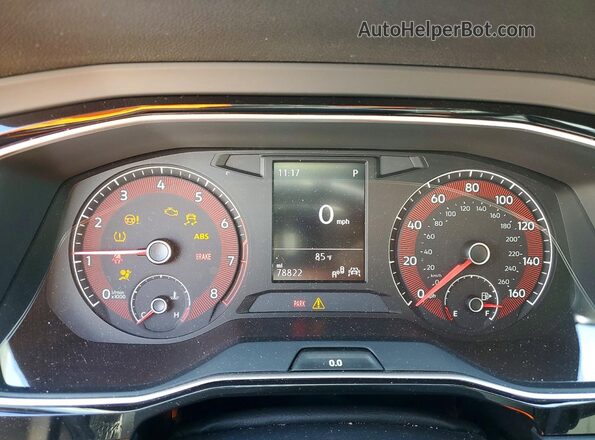 3VWC57BU6MM068665 2021 VOLKSWAGEN JETTA Black Widok zestawu wskaźników
