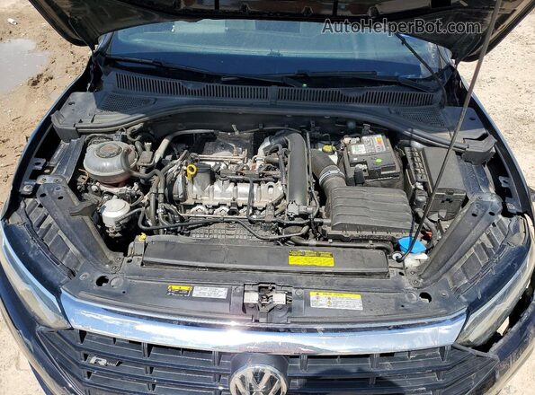 3VWC57BU6MM068665 2021 VOLKSWAGEN JETTA Black Widok komory silnika