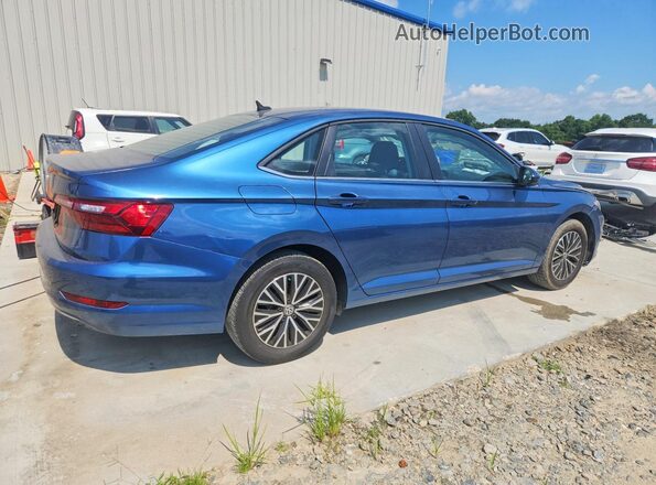 3VWC57BU6MM092433 2021 VOLKSWAGEN JETTA Blue Задня права чверть