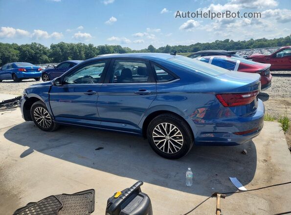 3VWC57BU6MM092433 2021 VOLKSWAGEN JETTA Blue Задня ліва чверть