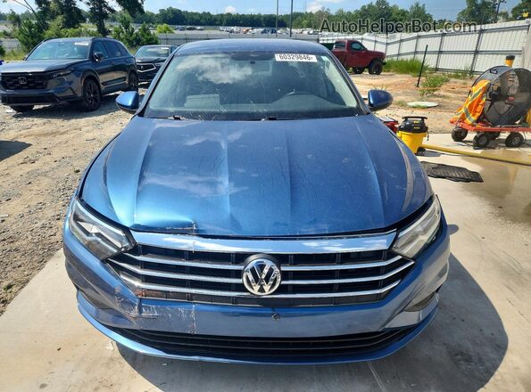 3VWC57BU6MM092433 2021 VOLKSWAGEN JETTA Blue Вид спереду