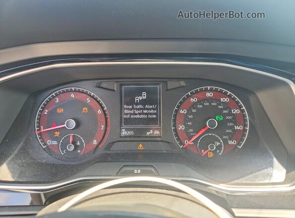 3VWC57BU6MM092433 2021 VOLKSWAGEN JETTA Blue Вид щитка приладів
