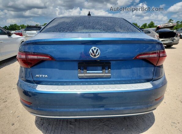 3VWC57BU6MM092724 2021 VOLKSWAGEN JETTA Blue Widok z tyłu