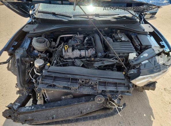 3VWC57BU6MM092724 2021 VOLKSWAGEN JETTA Blue Widok wnętrza z tyłu
