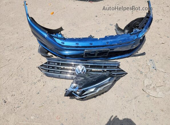 3VWC57BU6MM092724 2021 VOLKSWAGEN JETTA Blue Widok komory silnika