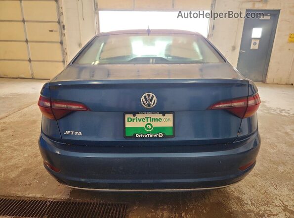 3VWC57BU7KM023585 2019 VOLKSWAGEN JETTA Синий Вид сзади