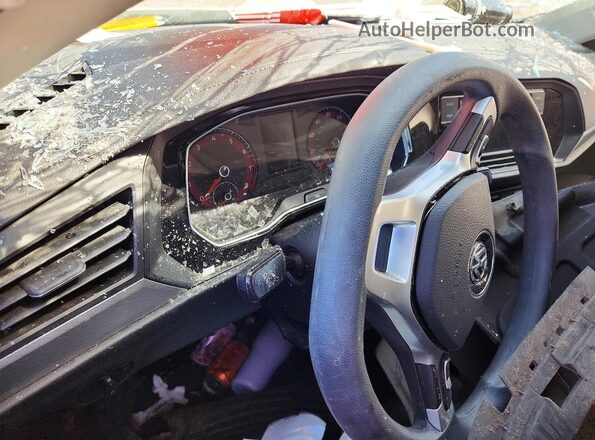 3VWC57BU7KM027197 2019 VOLKSWAGEN JETTA Белый Вид щитка приборов