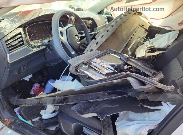 3VWC57BU7KM027197 2019 VOLKSWAGEN JETTA Белый Вид салона спереди