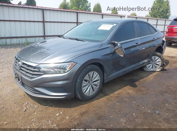 3VWC57BU7KM032402 2019 VOLKSWAGEN JETTA Gray Передня ліва чверть