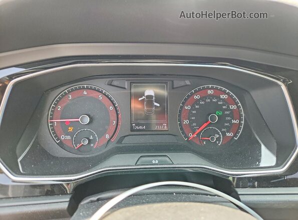 3VWC57BU7KM054450 2019 VOLKSWAGEN JETTA White Вид щитка приладів