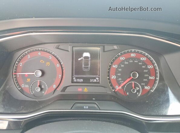 3VWC57BU7KM093829 2019 VOLKSWAGEN JETTA Белый Вид щитка приборов