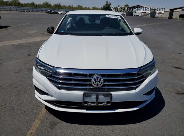 3VWC57BU7KM194837 2019 VOLKSWAGEN JETTA White Widok z przodu