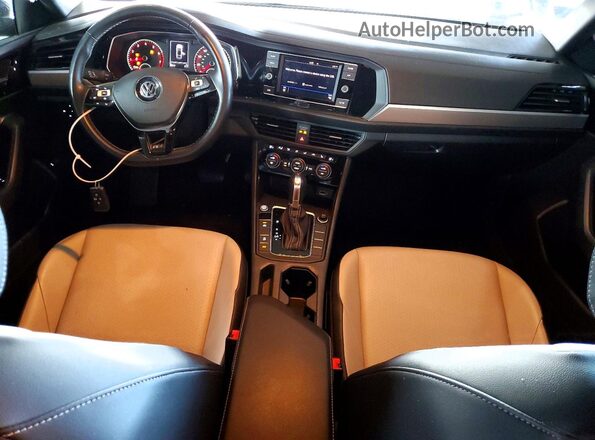 3VWC57BU7KM239226 2019 VOLKSWAGEN JETTA Серый Вид панели приборов