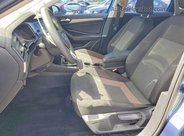 3VWC57BU7LM087191 2020 VOLKSWAGEN JETTA Синий Вид салона спереди