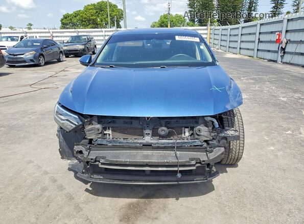 3VWC57BU7LM087191 2020 VOLKSWAGEN JETTA Синий Вид спереди