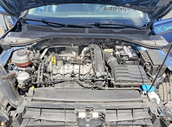 3VWC57BU7LM087191 2020 VOLKSWAGEN JETTA Синий Вид задней части салона