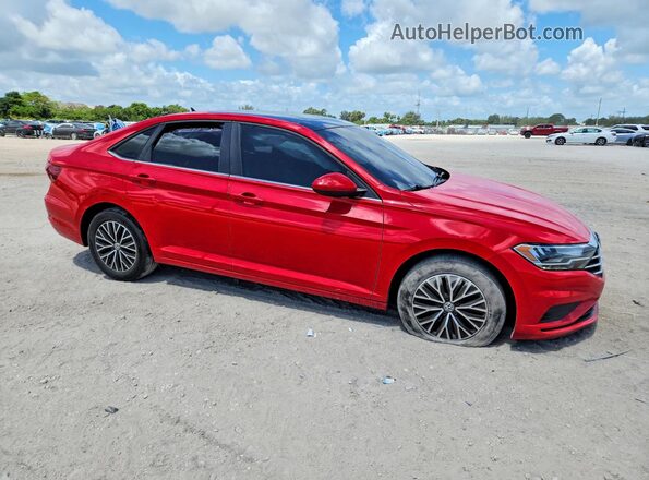 3VWC57BU7LM096814 2020 VOLKSWAGEN JETTA Красный Передняя правая четверть