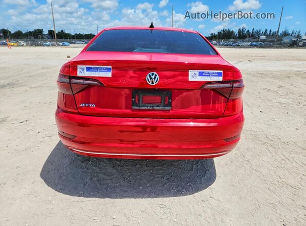 3VWC57BU7LM096814 2020 VOLKSWAGEN JETTA Красный Вид сзади