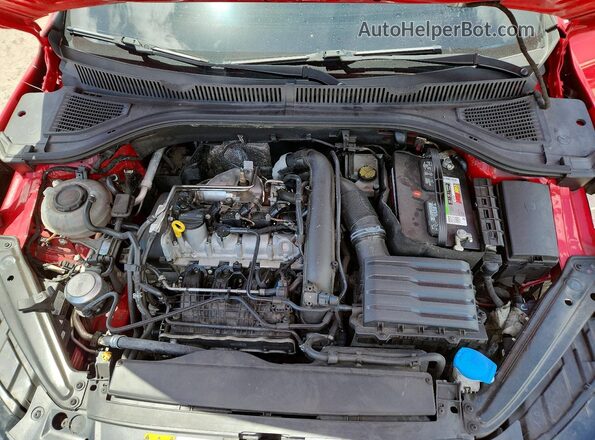 3VWC57BU7LM096814 2020 VOLKSWAGEN JETTA Красный Вид задней части салона