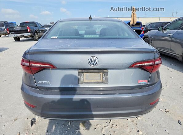 3VWC57BU7MM022438 2021 VOLKSWAGEN JETTA Серый Вид сзади