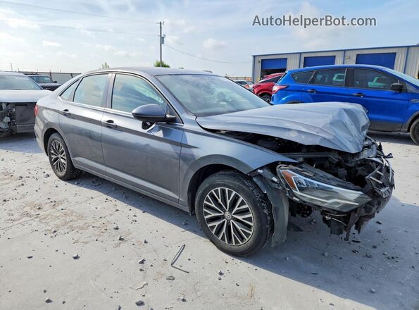 3VWC57BU7MM022438 2021 VOLKSWAGEN JETTA Серый Передняя правая четверть