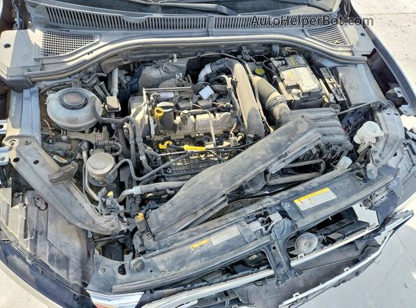 3VWC57BU7MM022438 2021 VOLKSWAGEN JETTA Серый Вид задней части салона