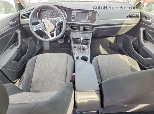 3VWC57BU7MM022438 2021 VOLKSWAGEN JETTA Серый Вид панели приборов