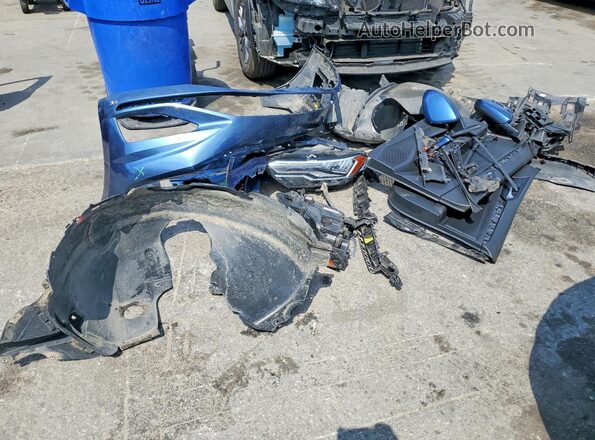 3VWC57BU7MM038848 2021 VOLKSWAGEN JETTA Blue Widok komory silnika