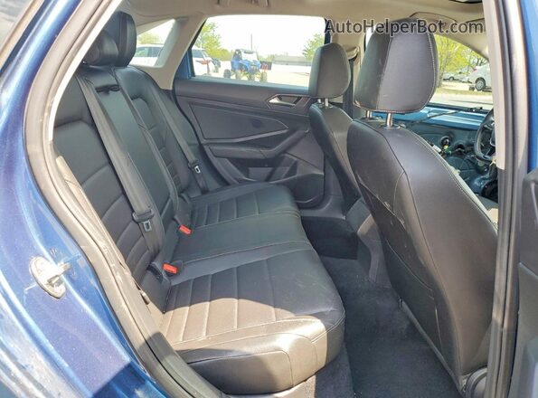 3VWC57BU7MM038848 2021 VOLKSWAGEN JETTA Blue Widok tylnych siedzeń