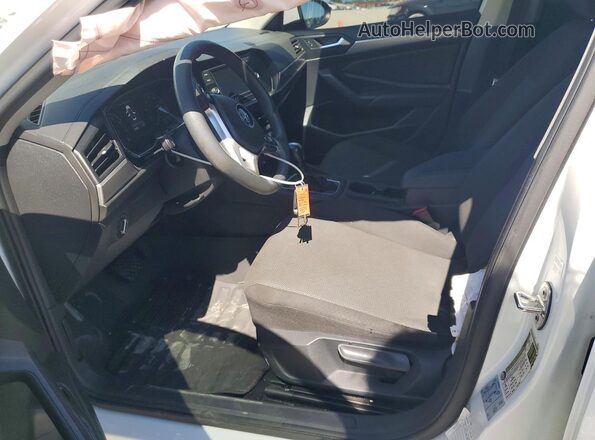 3VWC57BU7MM047047 2021 VOLKSWAGEN JETTA White Widok wnętrza z przodu