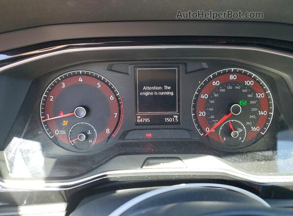 3VWC57BU7MM059926 2021 VOLKSWAGEN JETTA Черный Вид щитка приборов