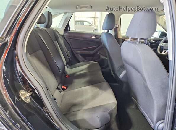 3VWC57BU7MM087001 2021 VOLKSWAGEN JETTA Black უკანა სავარძლების ხედი