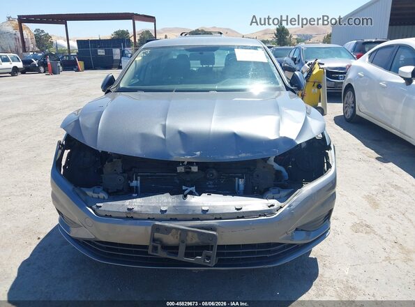 3VWC57BU8KM032232 2019 VOLKSWAGEN JETTA Серый Вид задней части салона