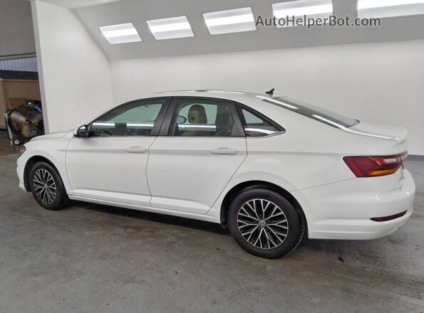 3VWC57BU8KM144674 2019 VOLKSWAGEN JETTA Белый Задняя левая четверть