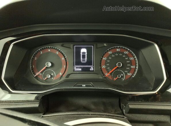 3VWC57BU8KM144674 2019 VOLKSWAGEN JETTA Белый Вид щитка приборов