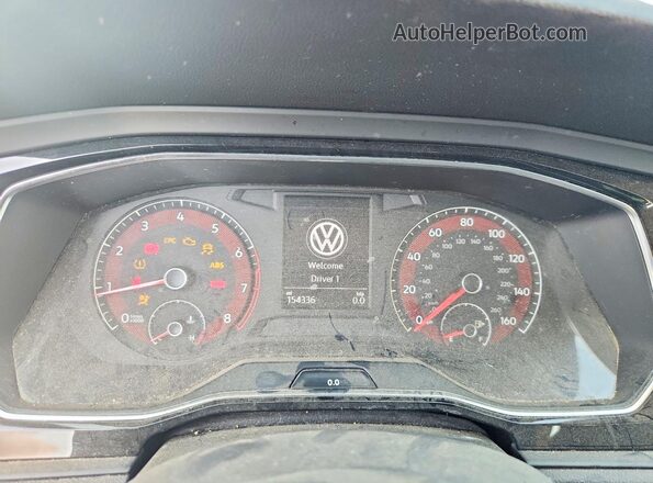 3VWC57BU8KM152029 2019 VOLKSWAGEN JETTA Blue ხელსაწყოთა პანელის ხედი