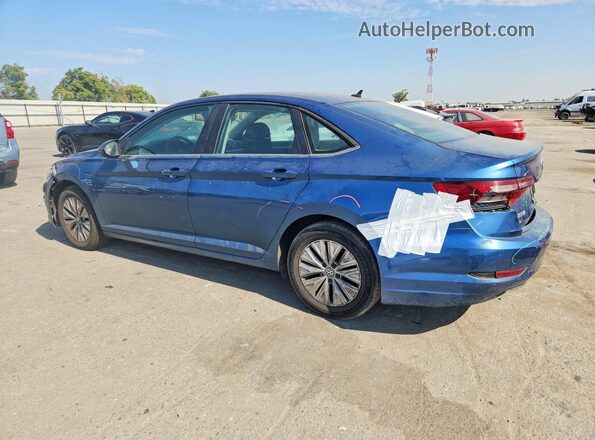 3VWC57BU8KM152029 2019 VOLKSWAGEN JETTA Blue უკანა მარცხენა