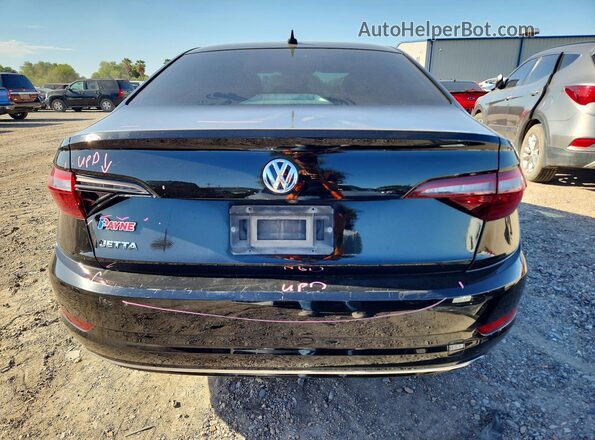 3VWC57BU8LM085384 2020 VOLKSWAGEN JETTA Black Вид ззаду