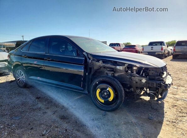 3VWC57BU8LM085384 2020 VOLKSWAGEN JETTA Black Передня права чверть