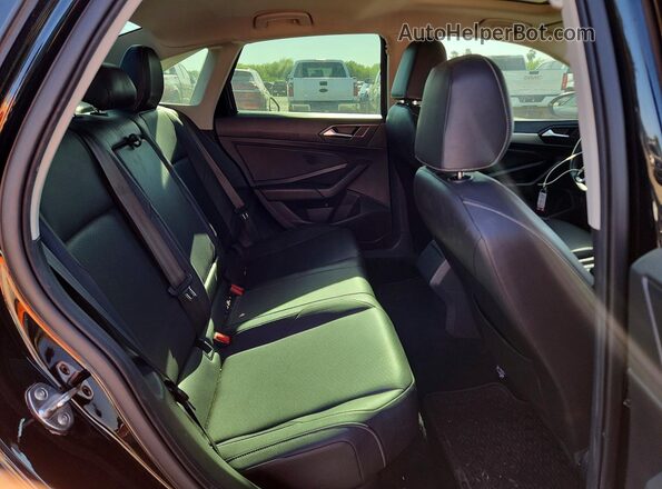 3VWC57BU8LM085384 2020 VOLKSWAGEN JETTA Black Вид задніх сидінь