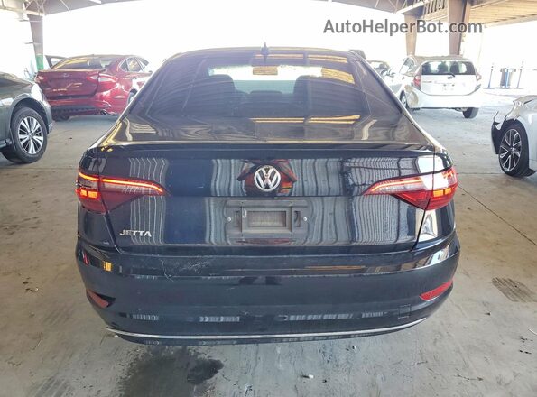 3VWC57BU8MM001324 2021 VOLKSWAGEN JETTA Black Widok z tyłu