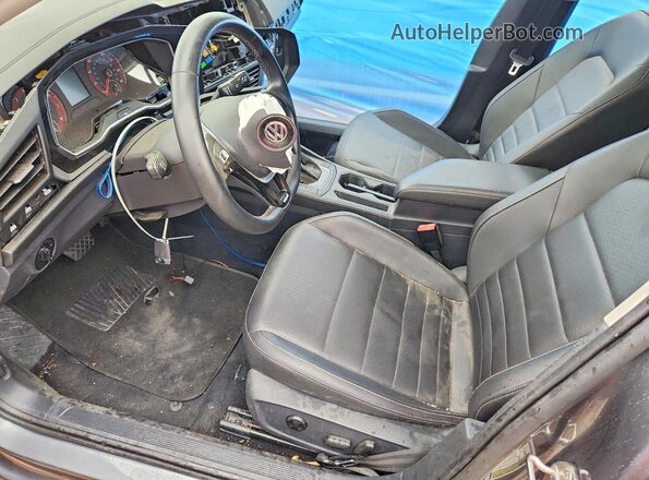 3VWC57BU8MM035781 2021 VOLKSWAGEN JETTA Gray Widok wnętrza z przodu