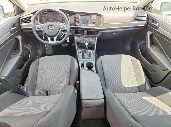 3VWC57BU8MM078260 2021 VOLKSWAGEN JETTA Белый Вид панели приборов
