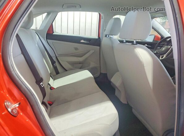 3VWC57BU9KM095792 2019 VOLKSWAGEN JETTA Orange Rear seats view