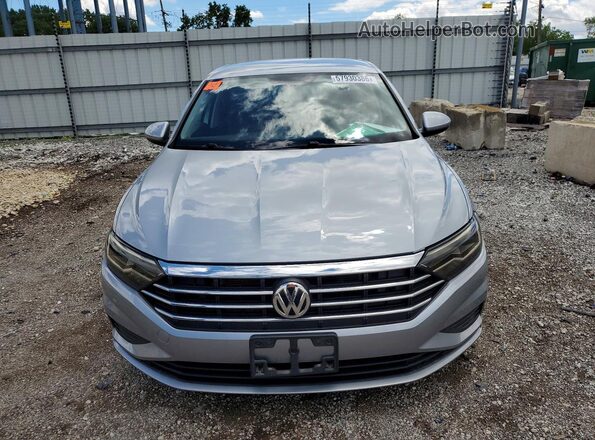 3VWC57BU9KM185511 2019 VOLKSWAGEN JETTA Silver Widok z przodu