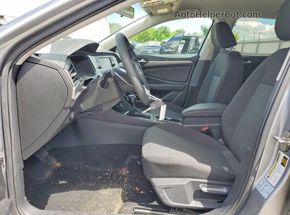 3VWC57BU9KM185511 2019 VOLKSWAGEN JETTA Silver Widok wnętrza z przodu