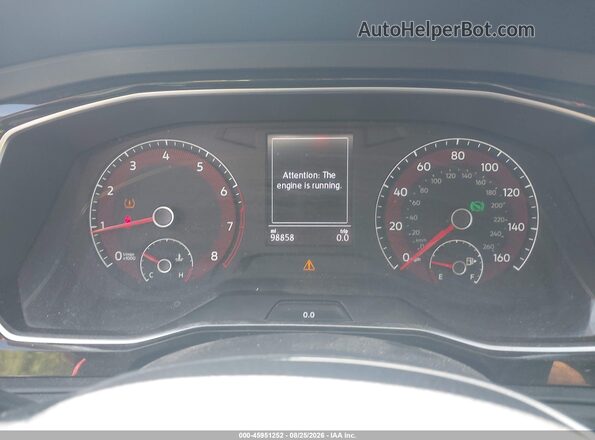 3VWC57BU9KM198601 2019 VOLKSWAGEN JETTA Black უკანა სავარძლების ხედი